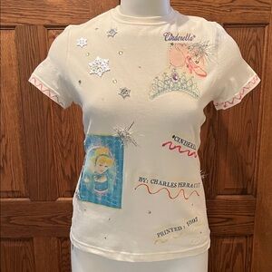 Athletic Works Cinderella Graphics Upcycled Jersey S
